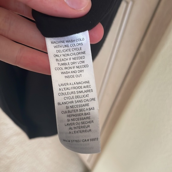 NWT Laundry by Shelli Siegal Midi Black Dress - Picture 7 of 10